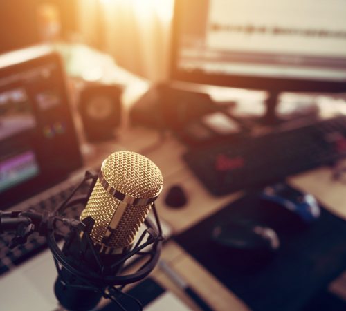 Condenser,Microphone,Golden,In,The,Studio,Recording,Creating,The,Sound Condenser,Microphone,Golden,In,The,Studio,Recording,Creating,The,Sound